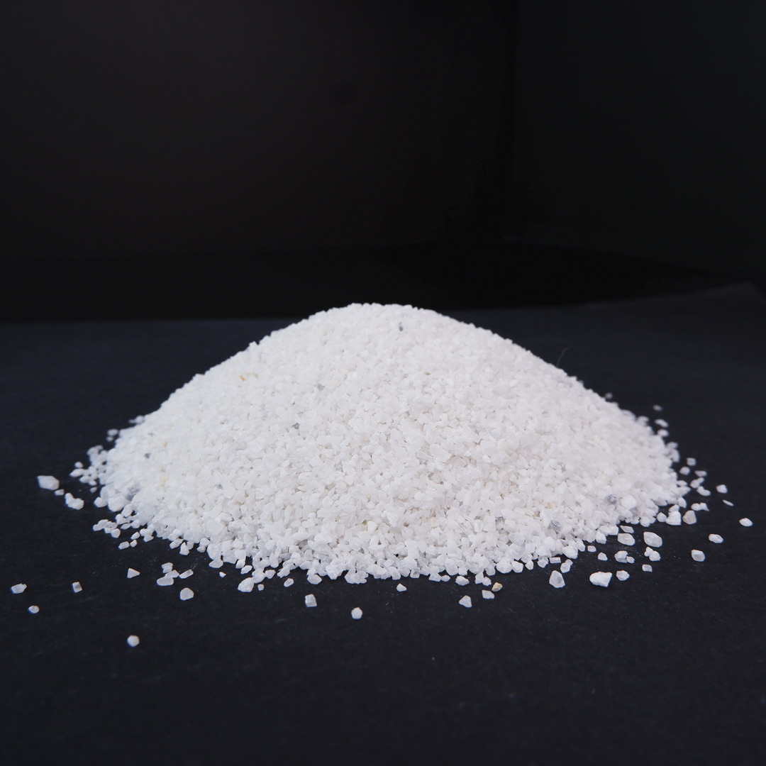 Белый мраморный песок Роскарб 1-1,5 мм